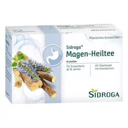 SIDROGA Stomach Healing Tea Filter Bags, 20X2.25 g