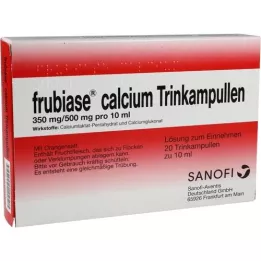 FRUBIASE CALCIUM T Trinkampullen, 20 St
