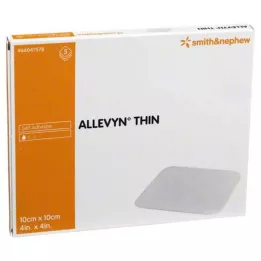 ALLEVYN Thin 10x10 cm thin wound dressing, 5 pcs