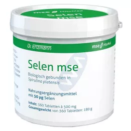 SELEN MSE 50 µg tablets, 360 pcs