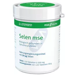 SELEN MSE 50 µg tablets, 120 pcs