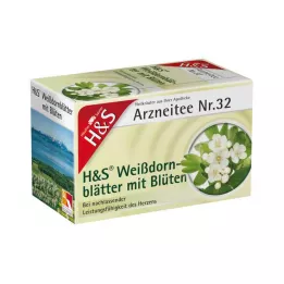 H&S Hawthorn leaves with flowers filter bag, 20X1.6 g