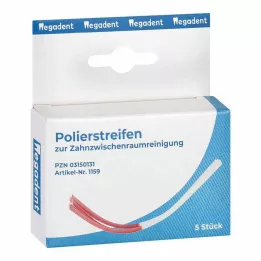 POLIERSTREIFEN for interdental cleaning, 5 pcs