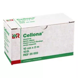 CELLONA Plaster bandages 10 cmx2 m, 2X5 pcs