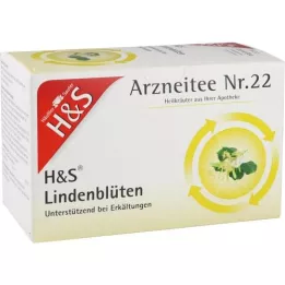 H&amp;S Lindenblüten Tee Filterbeutel, 20X1.8 g