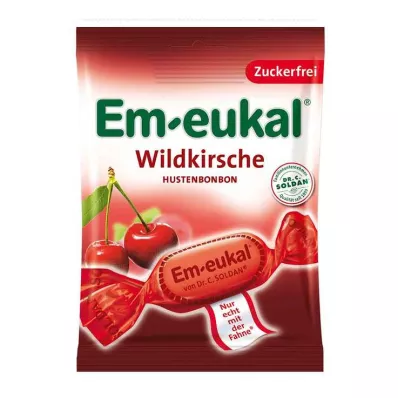 EM-EUKAL Candies wild cherry sugar-free, 75 g