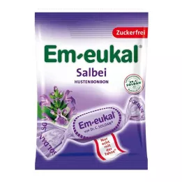 EM-EUKAL Γλυκά φασκόμηλου χωρίς ζάχαρη, 75 γρ