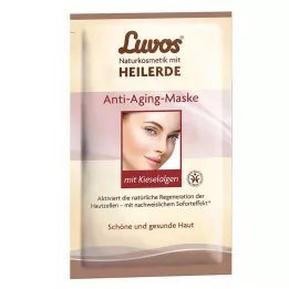LUVOS Natural cosmetics with healing clay anti-aging mask, 2X7.5 ml