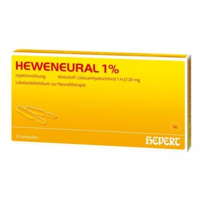 HEWENEURAL 1% ampoules, 10x2 ml