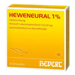 HEWENEURAL 1% ampoules, 10X2 ml