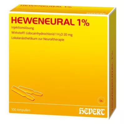 HEWENEURAL 1% ampoules, 100x2 ml