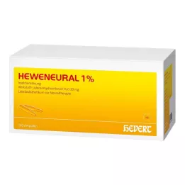 HEWENEURAL 1% ampoules, 100X2 ml