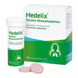 HEDELIX Cough effervescent tablets, 20 pcs