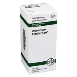 ACONITUM PENTARKAN Tablets, 200 pcs