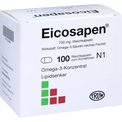 EICOSAPEN Soft capsules, 100 pcs