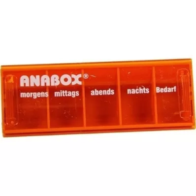ANABOX Tagesbox orange, 1 St