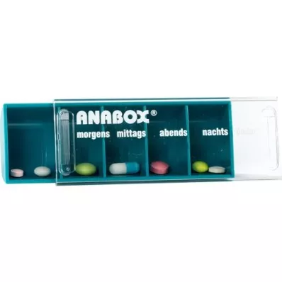 ANABOX Turquoise daily box, 1 pcs