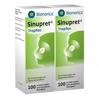 SINUPRET Drops, 2X100 ml
