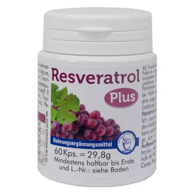 RESVERATROL PLUS capsules, 60 pcs