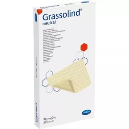 GRASSOLIND ointment compresses 10x20 cm sterile, 30 pcs