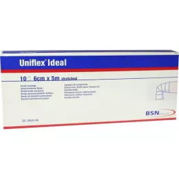 UNIFLEX Ideal bind 6 cmx5 m white loose, 10 pcs