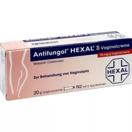 ANTIFUNGOL HEXAL 3 crème vaginale, 20 g