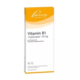 VITAMIN B1 INJEKTOPAS 25 mg solution for injection, 10X1 ml