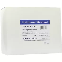 SAUGKOMPRESSEN Ypsisoft non-sterile 10x20 cm, 30 pcs