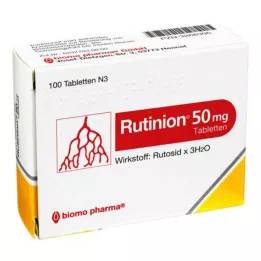RUTINION Tablets, 100 pcs