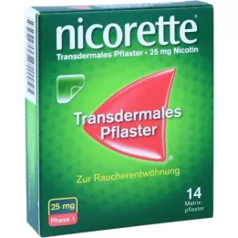 NICORETTE TX Pflaster 25 mg, 14 pcs