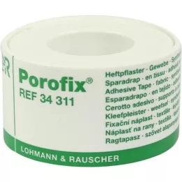 POROFIX adhesive plaster 2.5 cmx5 m, 1 pcs