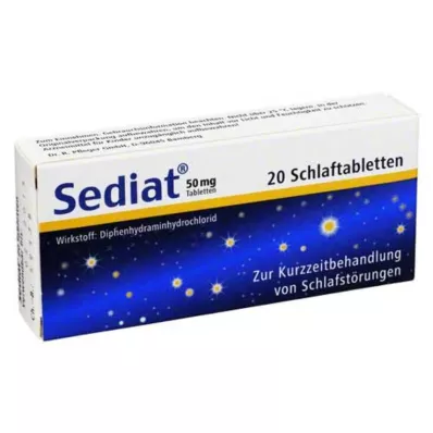 SEDIAT Tablets, 20 pcs SEDIAT Tablets, 20 pcs