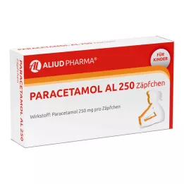 PARACETAMOL AL 250 Infant Suppositories, 10 pcs