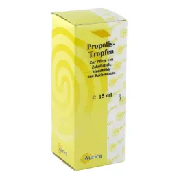 Propolis Aurica 18% mouth drops (15 ml)