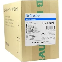 URO TAINER Natrium Chlorid Lösung 0,9%, 10X100 ml