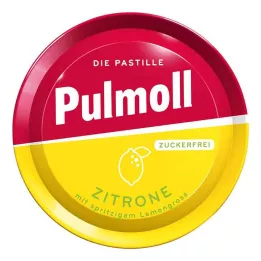 PULMOLL Lemon sugar-free candies, 50 g
