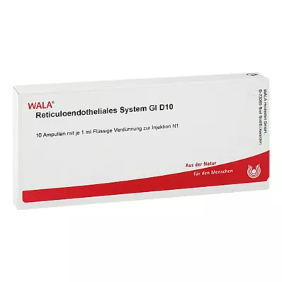 RETICULOENDOTHELIALES System GL D 10 ampoules, 10X1 ml