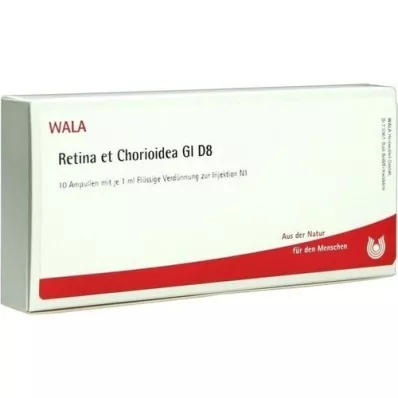 RETINA ET Chorioidea GL D 8 Ampullen, 10X1 ml