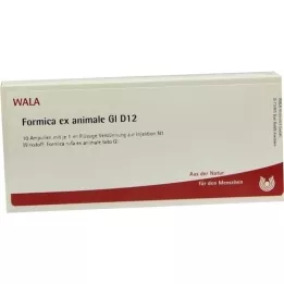 FORMICA EX Animal GL D 12 ampoules, 10x1 ml