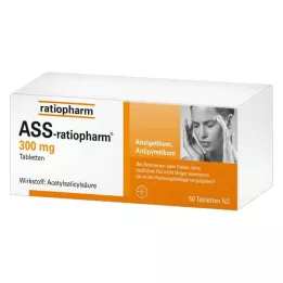 ASS-ratiopharm 300 mg tablets, 50 pcs