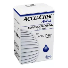 ACCU-CHEK Aviva control solution, 1X2.5 ml