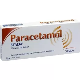 PARACETAMOL STADA 500 mg tablets, 10 pcs