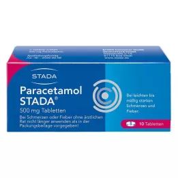 PARACETAMOL STADA 500 mg tablets, 10 pcs