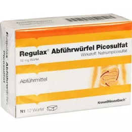 REGULAX Laxative cubes Picosulfat, 12 pcs