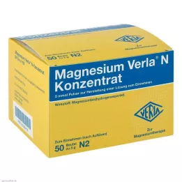 MAGNESIUM VERLA N concentrate Plv.z.H.e.L.z.Einn., 50 pcs