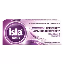 ISLA CASSIS Pastilles, 30 pcs