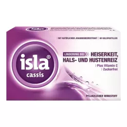 ISLA CASSIS Pastilles, 60 pcs