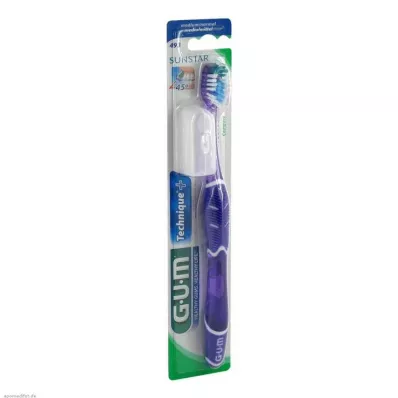 GUM Technique compact toothbrush medium, 1 pcs GUM Technique compact toothbrush medium, 1 pcs