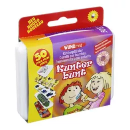KINDERPFLASTER Colorful, 50 pieces
