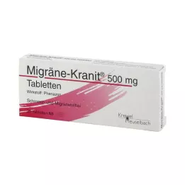 MIGRÄNE KRANIT 500 mg tablets, 20 pcs